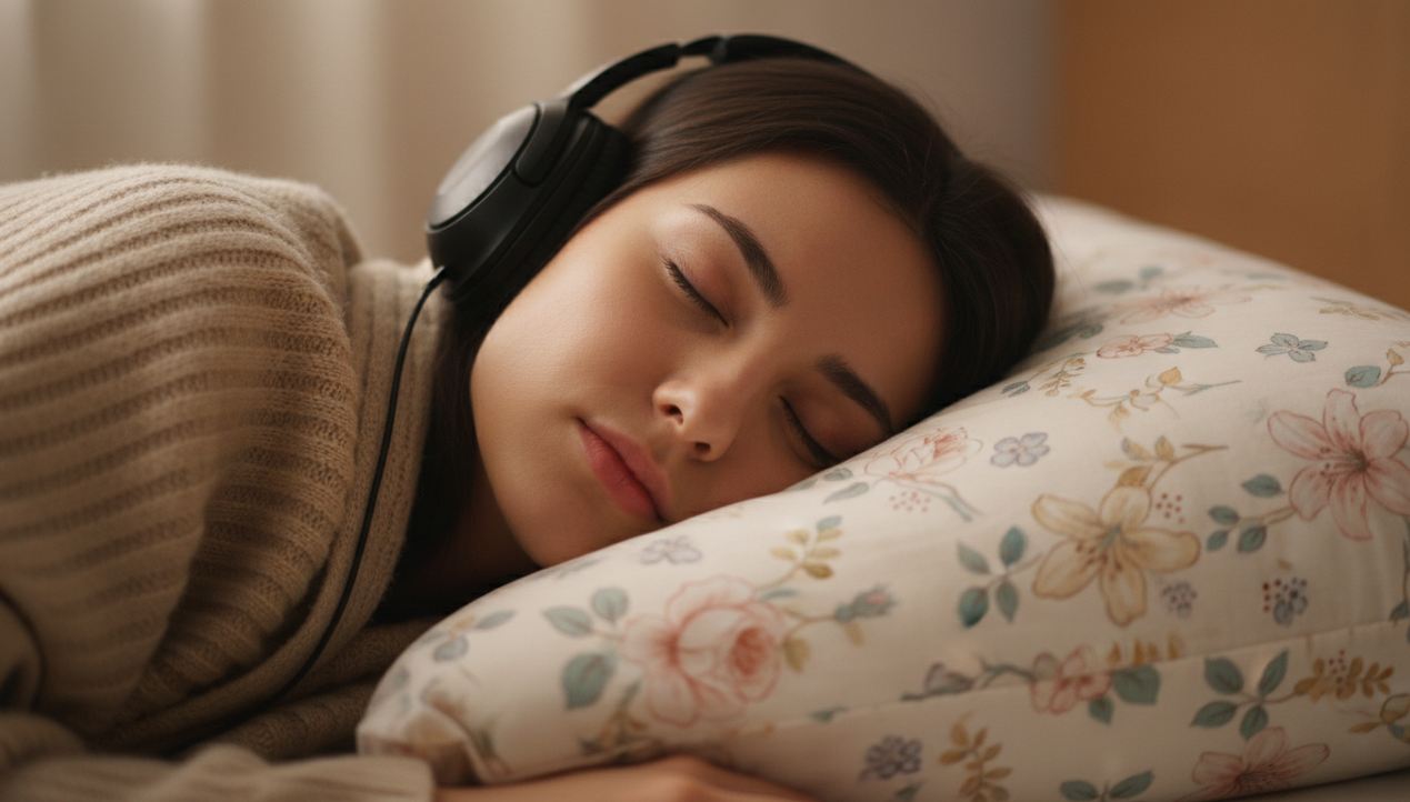 Écouter de la musique avant de dormir